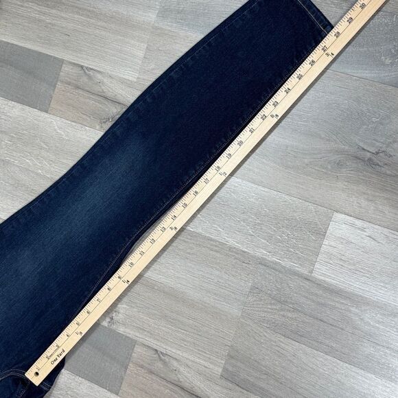 Athleta Scupltek Ultra Skinny Jeans Midnight Blue 8 Ankle High Rise - Picture 13 of 14